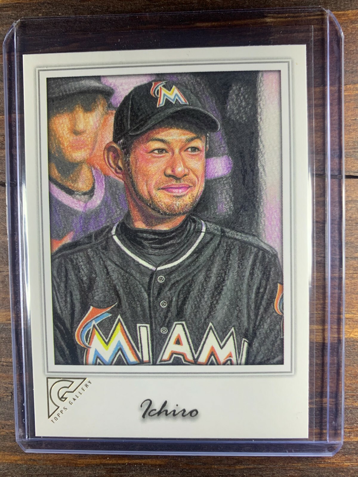 Ichiro Suzuki Baseball Card #137 Topps Gallery Miami Marlins MLB HOF 