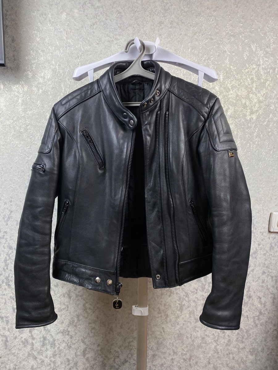 RARE Lewis Leathers Women's Cafe Racer Jacket Made in Korea Size