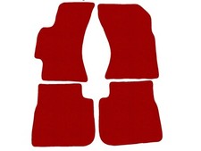 Rot Fußmatten, Autoteppiche für Subaru Outback II, III kombi 1999-2009, 14xRand