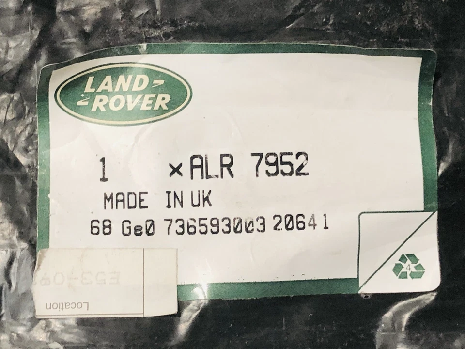 LAND ROVER ALR7952 SELO DE ARCO DE RODA FABRICANTE DE EQUIPAMENTO ORIGINAL DESTRO para 1995-2002 RANGE ROVER NOVO RARO! - Imagem 2 de 3
