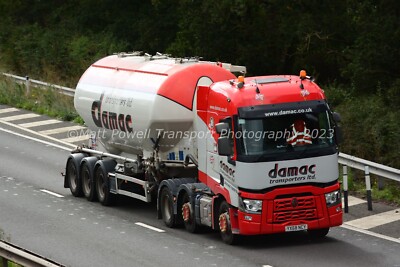 LKW Foto 12x8 - Renault Range T - Damac Transporter - YX68 NCY