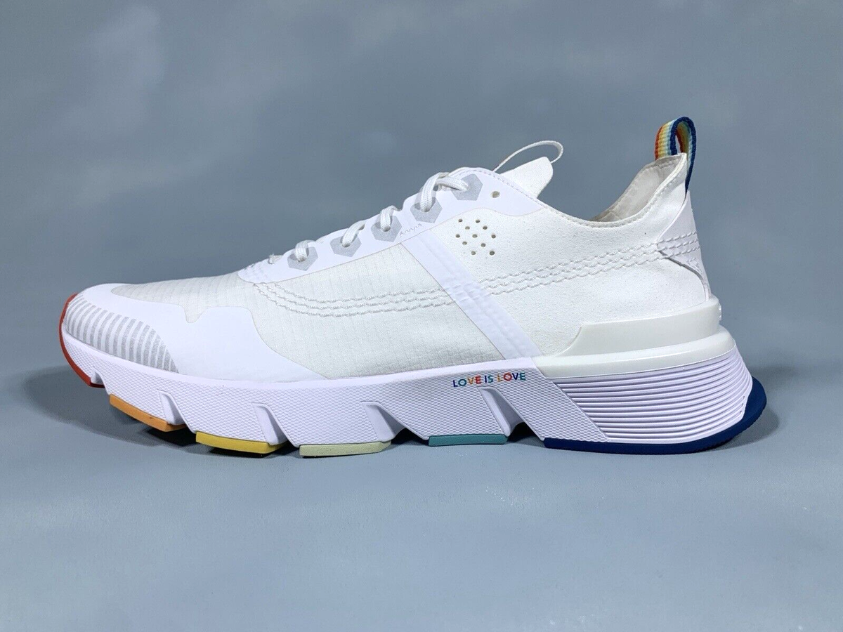 Sorel Kinetic Rush Ripstop Nylon Sneaker Shoe LM4603 Rainbow Pride White Men 8.5 Amazon.com | Sorel Men main image 4