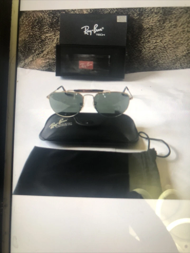 Ray-Ban B&L USA W1070 Aviator Explorer 1992 Olympic Limited Edition Sunglasses, photo 1 of 5