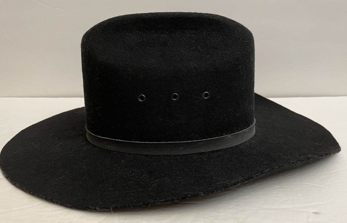Express | Black Wool hat  100% wool one size Black Premium Wool English Hat – Buy4LessTuxedo.com main image 3