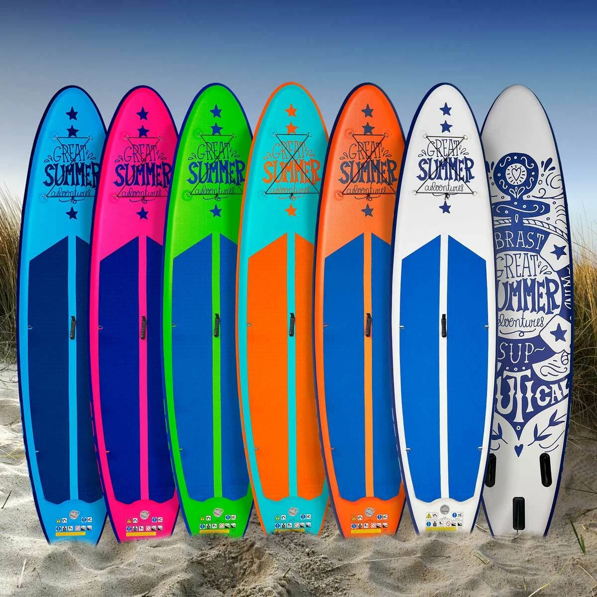 Stand up paddle gonflable Planche de surf portative en PVC EVA - Charge