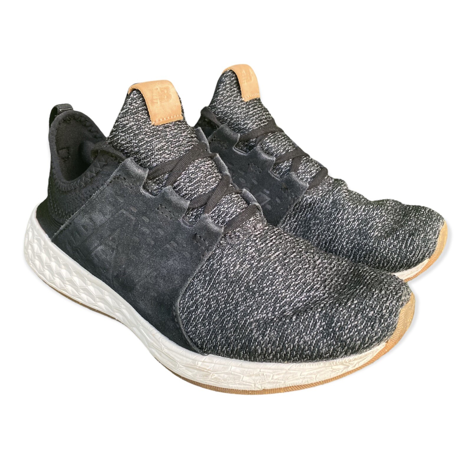 SAOLA Scarpe da corsa New Balance Fresh Foam Cruz da uomo nere sneakers MCRUZOB taglia 10