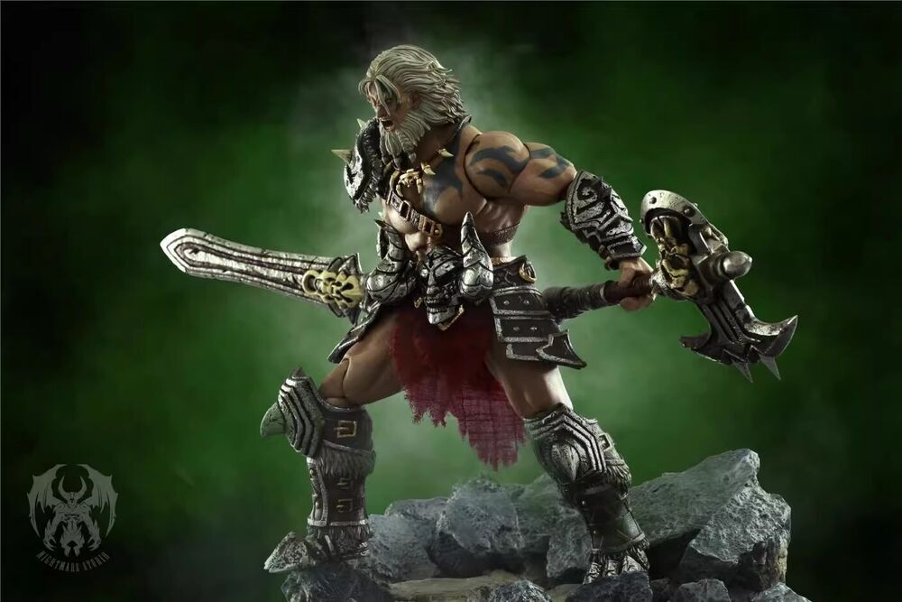 NIGHTMARE STUDIO 1/12 DF001 Barbarian Berserker ADAM Body Action