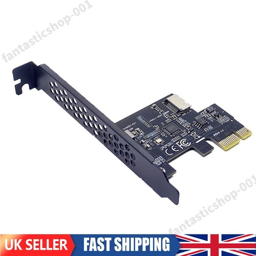 PCI Express 2.0 X1 to USB 3.2 Gen1 Type-E Expansion Card 5Gbps Add on Card