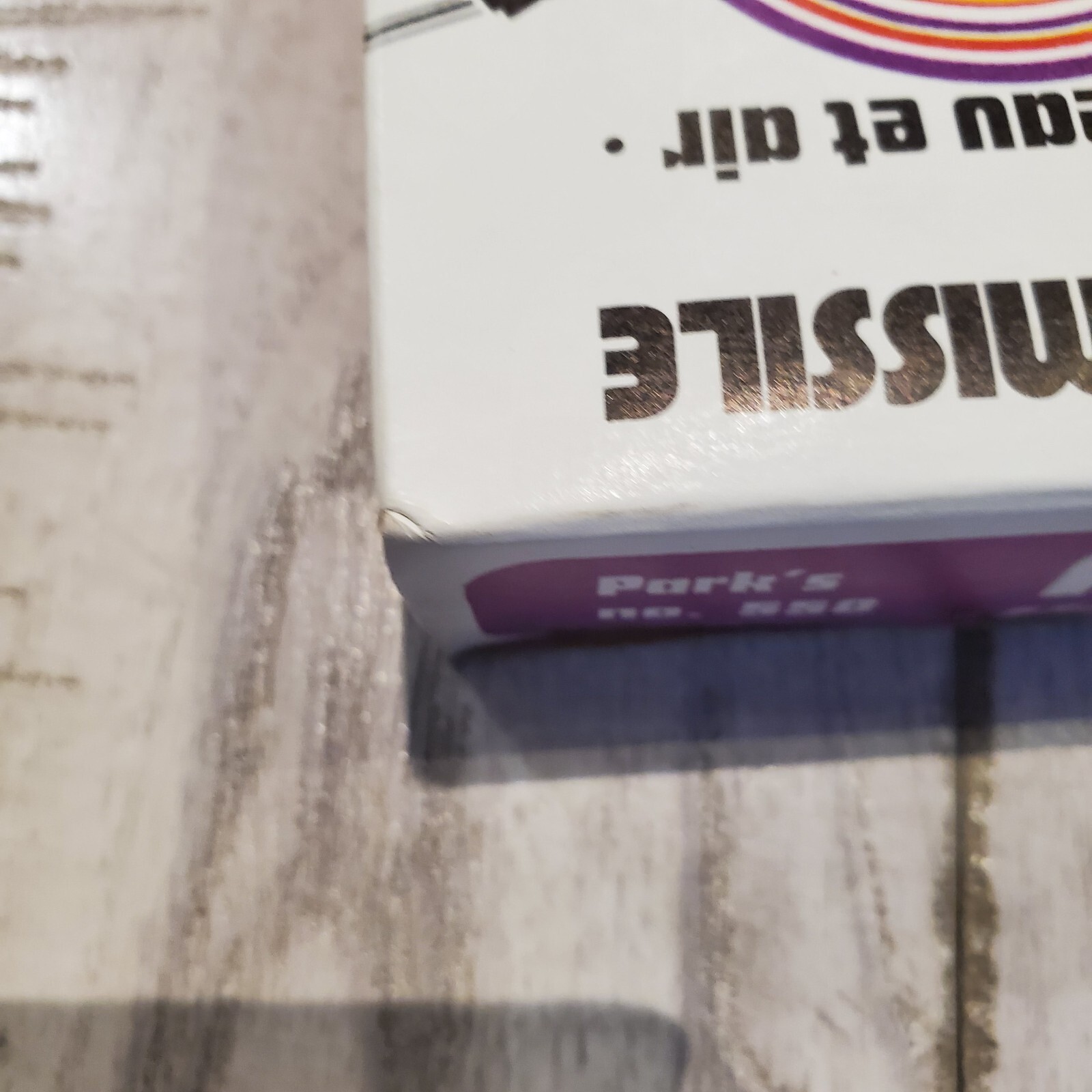 Vintage Park Plastics Anti-Missile Rocket No 550 200ft Uses Air & Water NEW VHTF