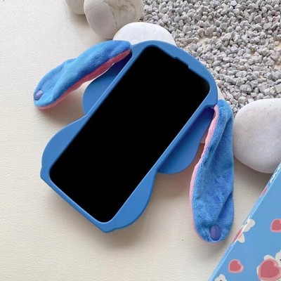 NEU 3D Bär Cartoon Silikon Schutzhülle Handy Cover Für iPhone 11-15 and Pro Max