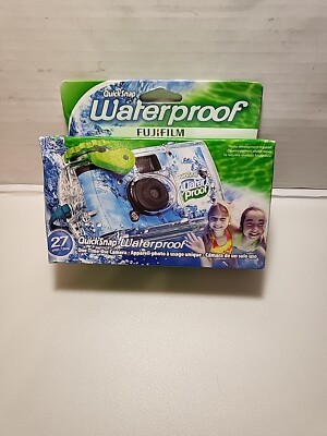 Quick Snap Waterproof Fuji Film One Time Use Camera EXP 10/2024 New