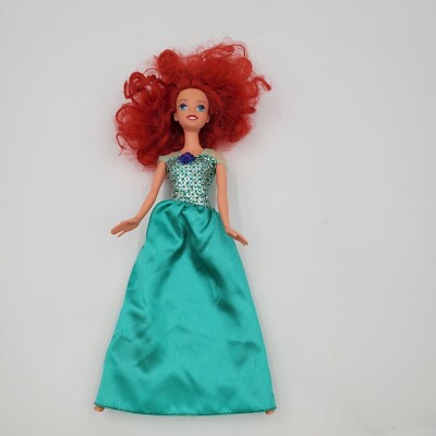 when does ariel wear a green dress Ariel Dress - Emerald