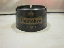 Vintage Heineken Beer Hard Green Plastic Ashtray by Mebel Italy