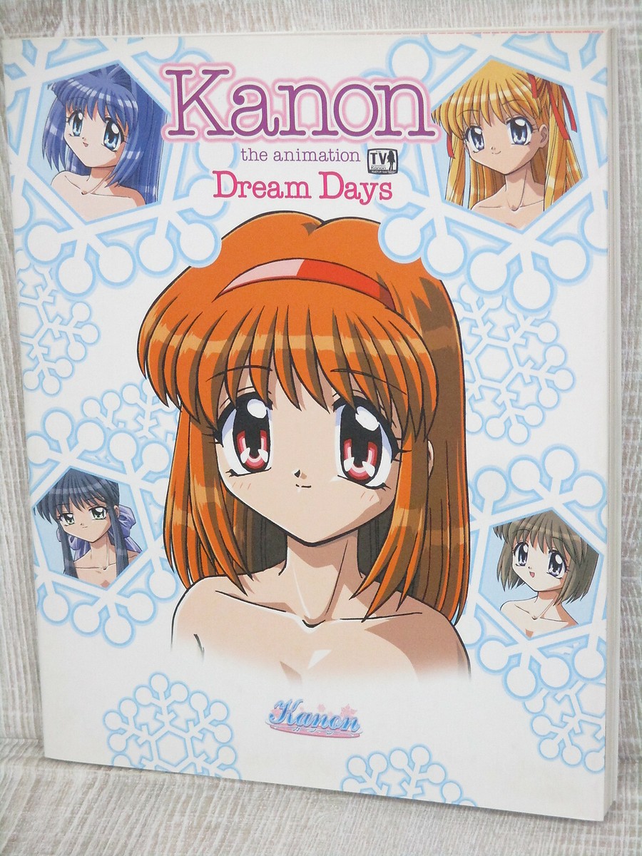 KANON Animation Art Works DREAM DAYS w/Poster PC Fan Book