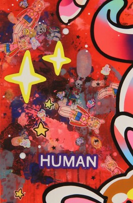 HIKARI SHIMODA signed print NEO RAIGO ZU GRAFFITI STREET ART URBAN