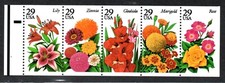 US Scott #2833aNever Folded Booklet Pane