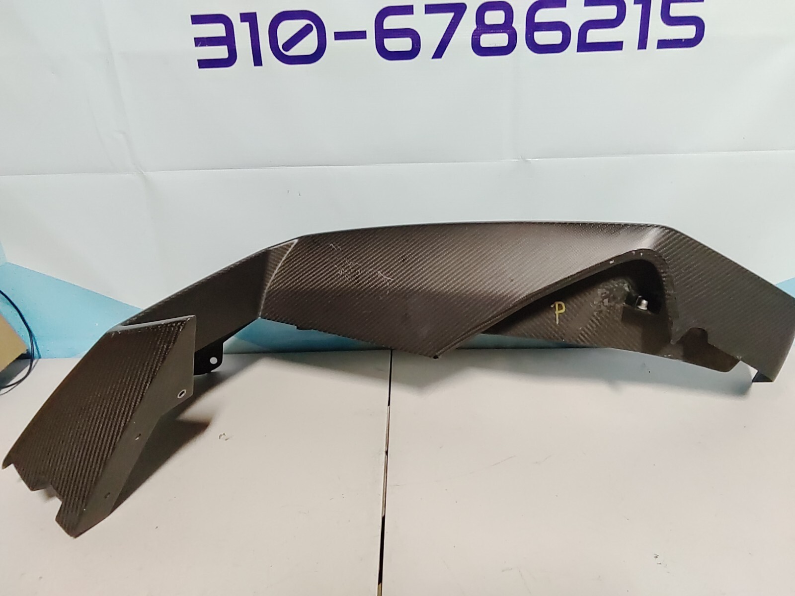 2015 LAMBORGHINI AVENTADOR REAR BUMPER EXTENSION LEFT OEM LP750 SV 16 2017 2018