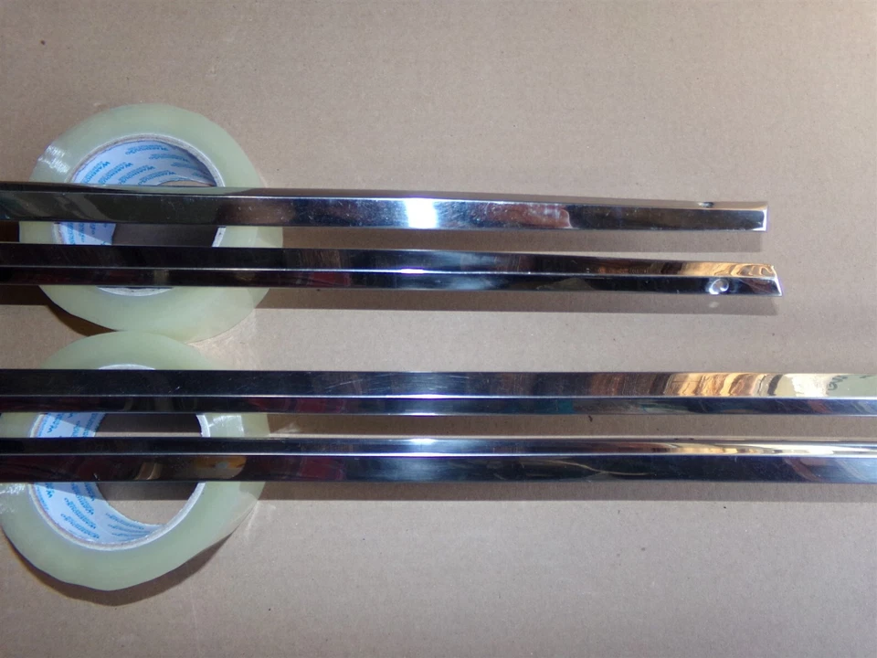 Plymouth Valiant V200 1963 2D Beltline Trim OEM 4 piezas Foto 4 de 4