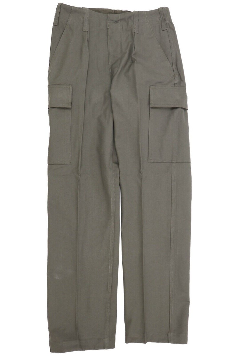 【BAUTH】 MOLESKIN MILITARY PANTS (GREY) German Bundeswehr Moleskin Gray Military Pants Trousers Army Olive
