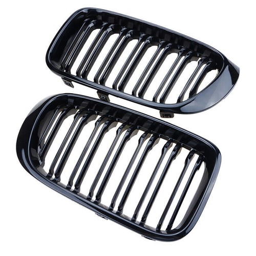 Rejilla para parachoques delantero riñón brillante parrillas negras para BMW X3 F25 X4 F26 2014-2017 15 - Imagen 4 de 7