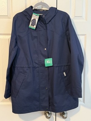 Hunter Women's Water Resistant Navy Jacket Size XL
