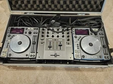 Denon DN-S1000 & DN-X1000 Professional DJ Turntable Tabletop CD CDJ MP3 Complete