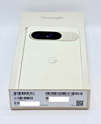 GOOGLE Pixel 9 Unlocked 128GB 5G Smart-Phone, Porcelain - NEW SEALED