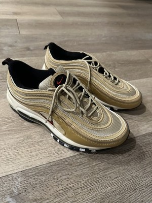 Nike Air Max 97 OG Shoes metallic Gold 8 Men s DM0028 709