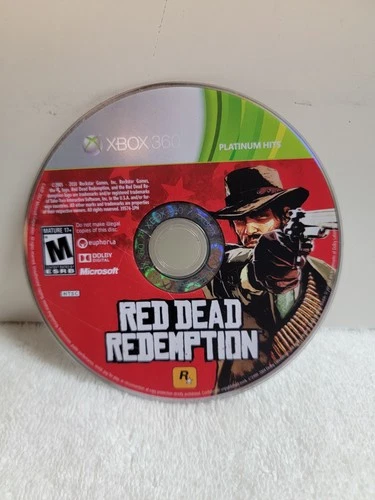 Red Dead Redemption! XBOX 360 DISC ONLY I TESTED