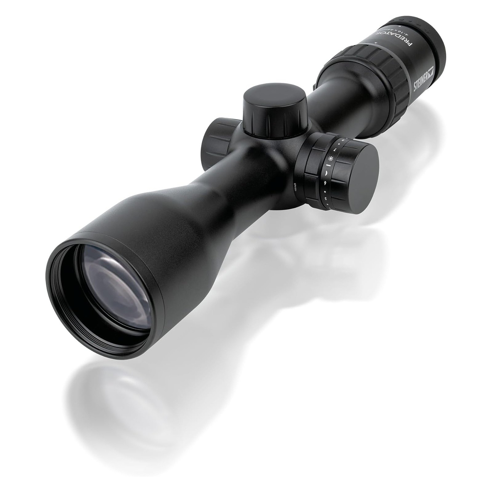 STEINER Predator 4S 4-16x44 Short Illuminated E3 Reticle Hunting Riflescope 8777