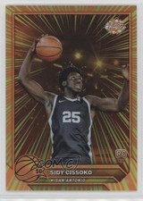 2023-24 Topps Chrome Radiating Rookies Sidy Cissoko #RAR-24 10vb