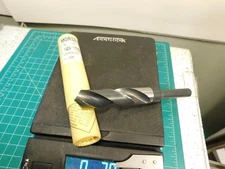 Morse Cutting Tools 13/16" Drill Bit #11424 17050 Round 1/2" Shank #R STR SK DR