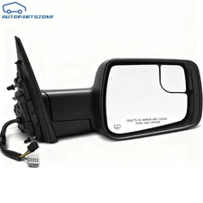 Heated Mirror w/Power Fold Signal Light Right For 2019-2024 Ram 1500 68276500AH
