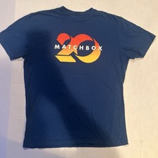 NWOT Authentic Rob Thomas&rsquo; Matchbox 20 Twenty Band Concert Tour SHIRT Large Blue