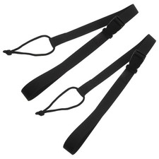 2 Pcs Snowboard Leash Bindings Straps Replacement Parts for Men's Adjustable