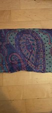 Paisley Print Peacock Hijab Scarf Women Soft Shawl Turban Head Wrap Scarf