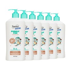 Suave Kids Purely Fun 2 in 1 Shampoo and Conditioner with Coconut Oil, Tear-Free