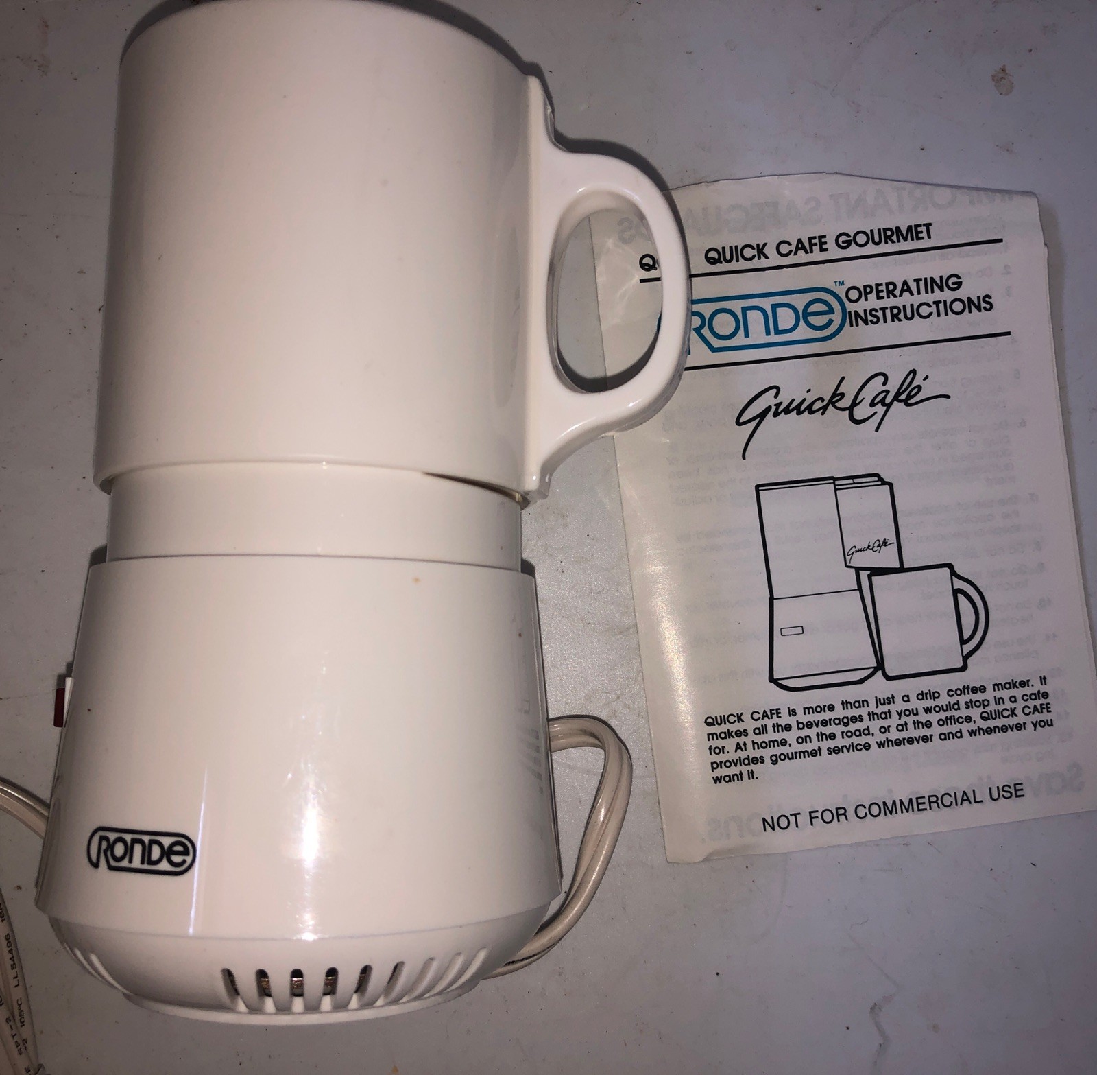 Qc2 Vintage Single Cup Drip Portable