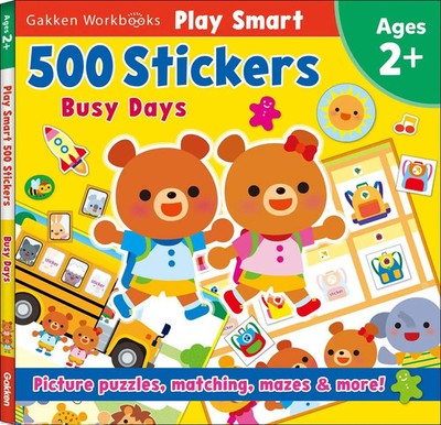 Play Smart 500 Stick*rs Busy Days A Back to School Book for Kids Experts Buch