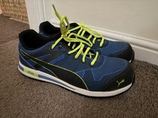 Puma Blaze Knit Size 10  Blue    Safety Trainers