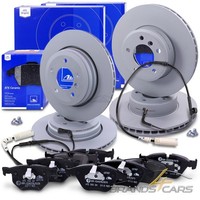 Ate Bremsscheiben +Ceramic BelÄGe +Wk Vorne+Hinten FÜR Bmw 5-ER E60 6-ER E63 E64