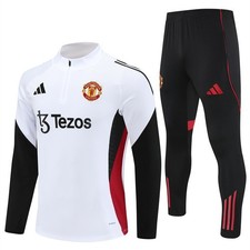 2PCS Football Sets Tracksuit Jumper Training Suit Men Kids Boy Soft Tops+ Pants