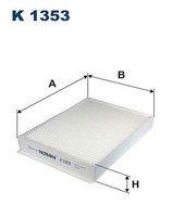 Filtron K 1353 Filter, Innenraumluft FüR Mercedes-Benz, Mercedes-Benz (Bbdc)