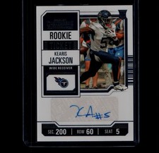 2023 Panini Contenders - Rookie Ticket Kearis Jackson #160 (AU, RC)