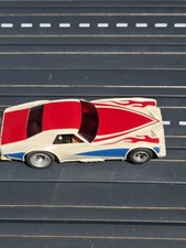 Aurora AFX 1926 Grand Am Funny Car flamed HO Slot Car 4Gear Specialty Chassis