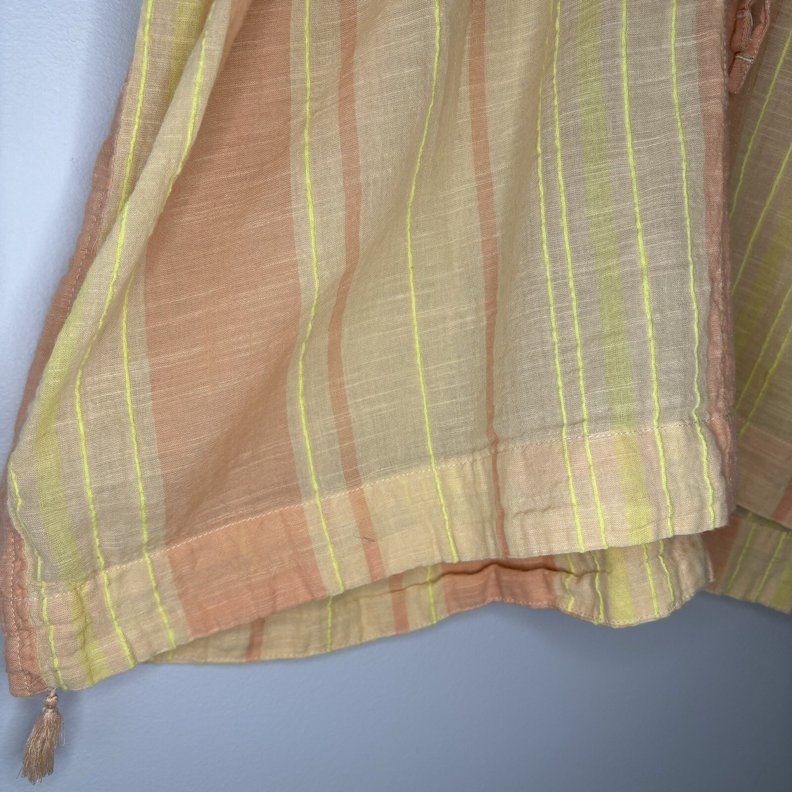 Prana Tunic Cover Up Small Marina Bay Orange Swim Lightweight Beach Travel Gorp