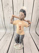 LLADRO 5828 Next At Bat Black Legacy Collection