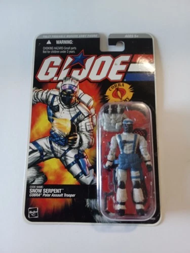 GI JOE Cobra Enemy Snow Serpent 3.75" Action Figure (New)