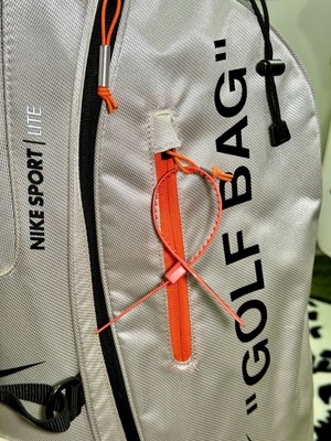 美品　ナイキ スポーツライト ゴルフバッグ Nike Sport Lite “GOLF BAG” Off-White Inspired Golf Bag W