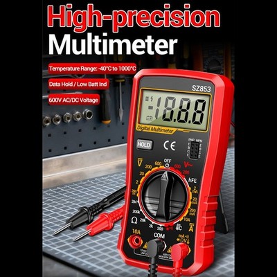 SZ853 1999 Count Digital Tester for Voltage Current Resistance Transistor Test
